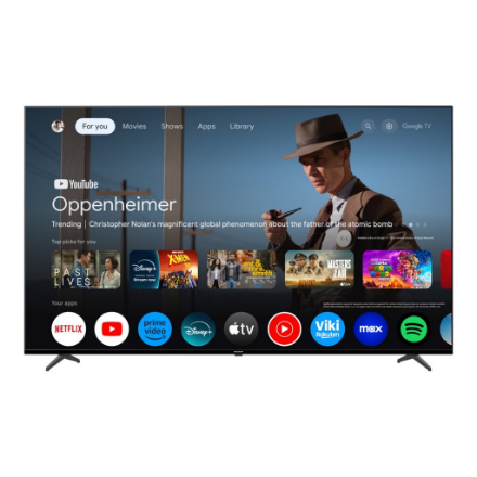 Sharp 70GL4260E | 70" | Smart TV | Google TV | 4K Ultra HD|70GL4260E