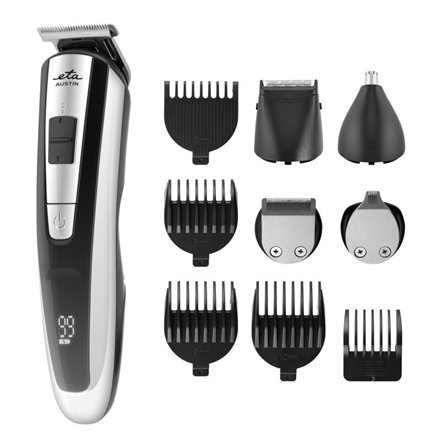 ETA 5in1 Multi-purpose Trimmer | ETA834590000 AUSTIN | Cordless | Number of length steps 4 | Black|ETA834590000