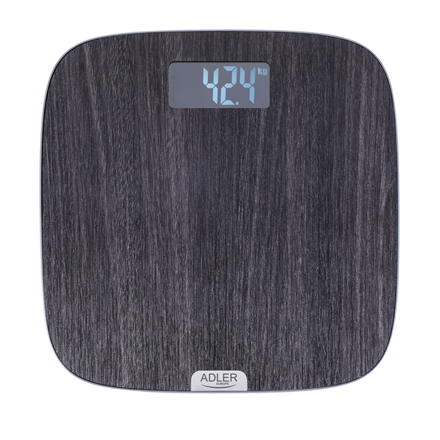 Adler Bathroom Scale | AD 8192 | Maximum weight (capacity) 180 kg | Accuracy 100 g | Grey|AD 8192