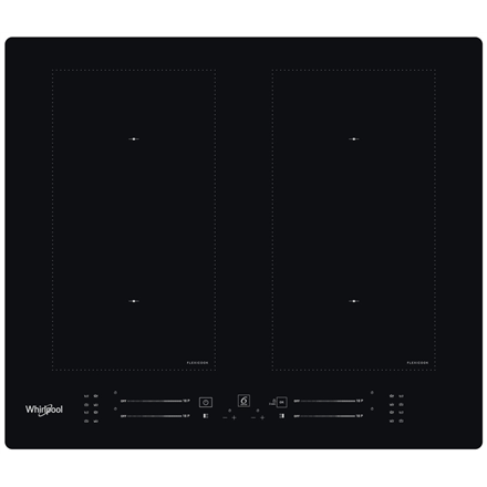 Whirlpool Hob | ‎WL S1360 NE | Induction | Number of burners/cooking zones 4 | Electronic | Timer | Black|‎WL S1360 NE