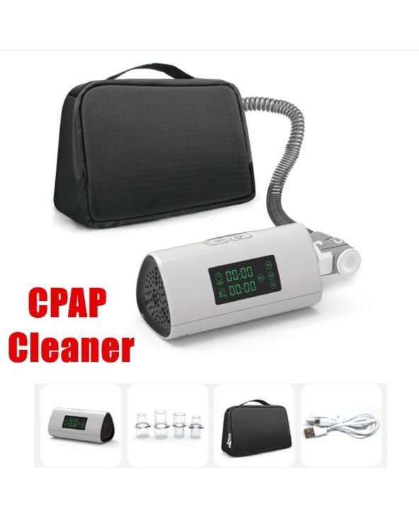 Akumuliatorius CPAP valiklis Dezinfekatorius Sterilizatorius Sanitaras Auto CPAP APAP BiPAP nuo knarkimo padedantis miegoti