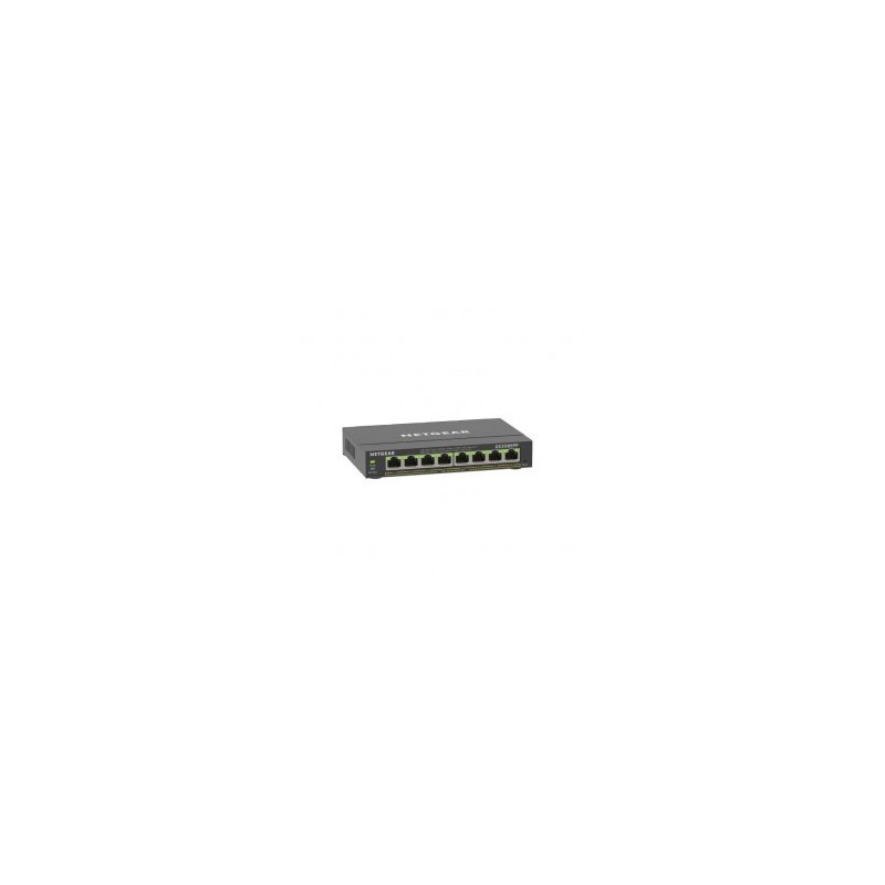 NETGEAR 8-Port Gigabit Ethernet High-Power PoE+ Plus Switch