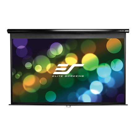 Elite Screens | Manual Series | M120UWH2 | Diagonal 120 " | 16:9 | Viewable screen width (W) 266 cm | Black|M120UWH2