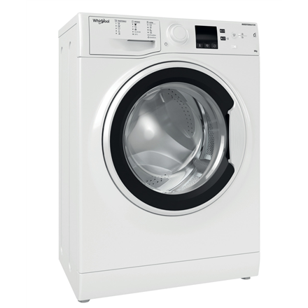 Whirlpool Washing machine | WRBSS 6249 W EU | Energy efficiency class C | Front loading | Washing capacity 6 kg | 1200 RPM | Depth 42.5 cm | Width 59.5 cm | Display | LED | White|WRBSS 6249 W EU