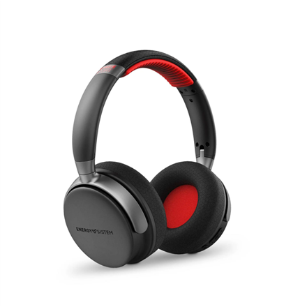 Energy Sistem Headphones | Power Sport | Built-in microphone | Bluetooth | Black/Red|458684