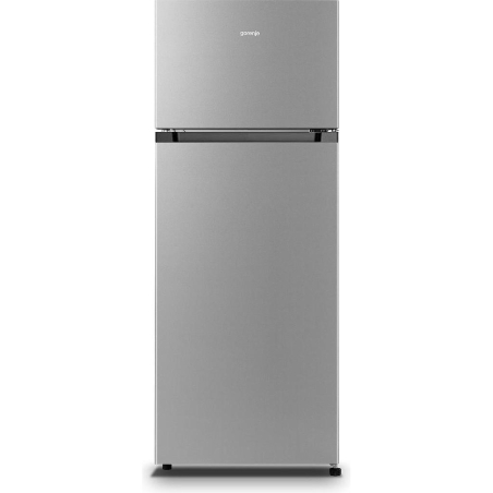 Gorenje Refrigerator | RF414EPS4 | Energy efficiency class E | Free standing | Double Door | Height 143.6 cm | Fridge net capacity 165 L | Freezer net capacity 41 L | 40 dB | Grey|RF414EPS4