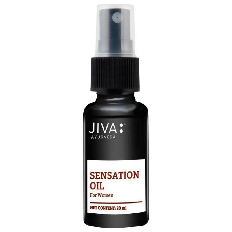 Intymus aliejus moterims Sensation Jiva Ayurveda oil 30ml