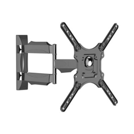 Gembird | Wall mount | WM-55ST-01 | Tilt, swivel, rotate | 32-55 " | Maximum weight (capacity) 32 kg | Black|WM-55ST-01