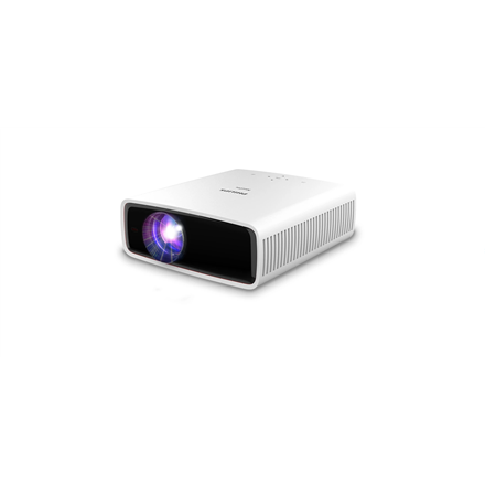 Philips | NeoPix 550 | Full HD (1920x1080) | 500 ANSI lumens | 3000:1 | White | Wi-Fi|NPX550/INT