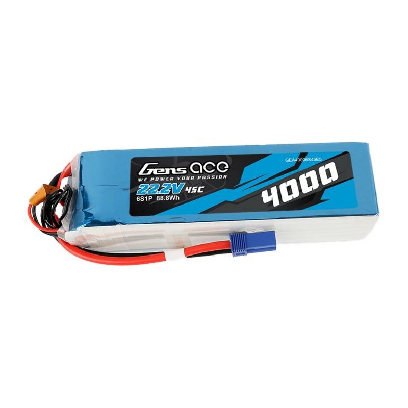 Gens Ace 4000mAh 22.2V 45C 6S1P akumuliatorius