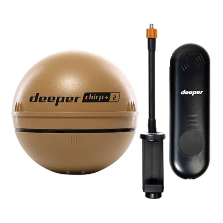 Deeper Smart Sonar CHIRP+2 and Range Extender (Shore kit) | Sonar | Yes | Desert sand/Black|ITGAM1613