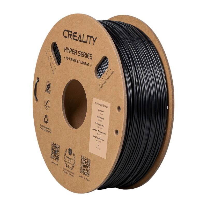 "Hyper ABS Filament Creality" (juodas)