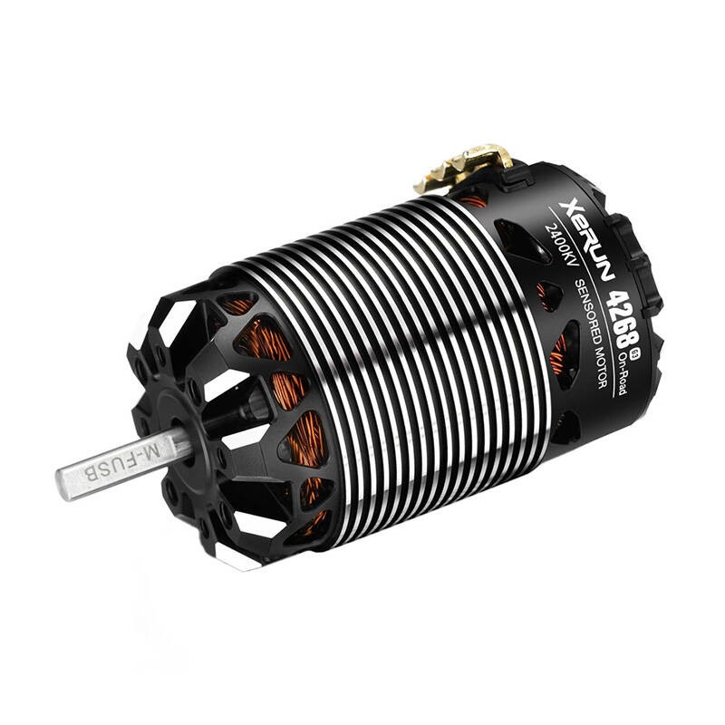 HW30401910 XERUN 4268 SD, 2400Kv OnRoad - G3 - juodos spalvos