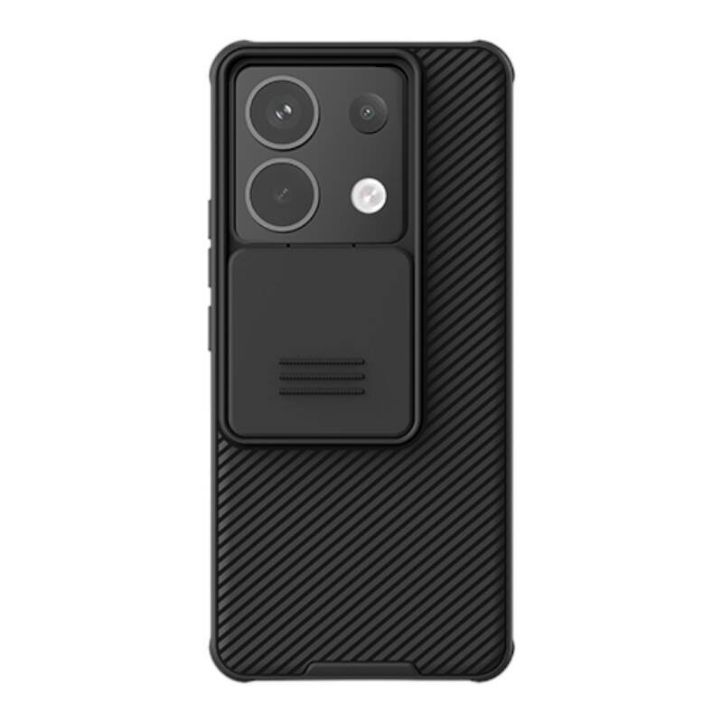 "Nillkin CamShield Pro" dėklas "Xiaomi Redmi Note 13 Pro 5G-Poco X6 5G" (juodas)