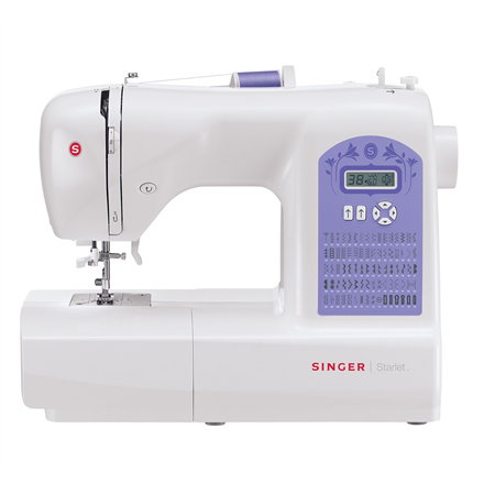 Singer | Sewing Machine | Starlet 6680 | Number of stitches 80 | Number of buttonholes 6 | White|6680