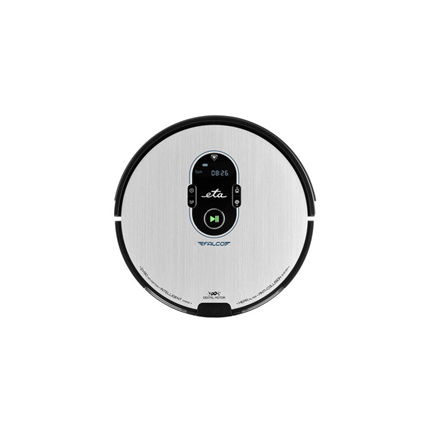 ETA | Vacuum cleaner | Falco Smart ETA251590000 | Wet&Dry | Operating time (max) 120 min | Lithium Ion | 2400 mAh | Dust capacity 0.6 L | Silver/Black | Battery warranty 24 month(s)|ETA251590000