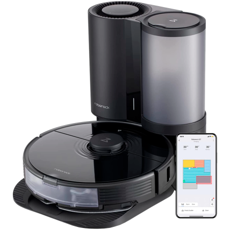 Roborock S7+ Vacuum Cleaner, Black|S7P52-00