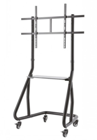 NEWSTAR MOBILE FLAT SCREEN FLOOR STAND (STAND+TROLLEY) (HEIGHT: 152-169 CM) 60-105" BLACK|NS-M3800BLACK