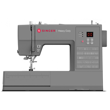 Singer | Sewing Machine | HD6605C Heavy Duty | Number of stitches 100 | Number of buttonholes 6 | Grey|HD6605C
