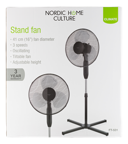 Ventiliatorius NHC FT-531|FD-40E-BLACK