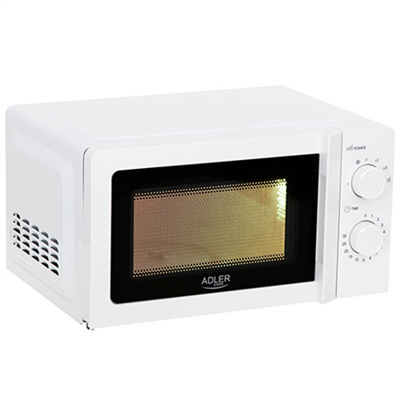 Adler | Microwave Oven | AD 6205 | Free standing | 700 W | White|AD 6205