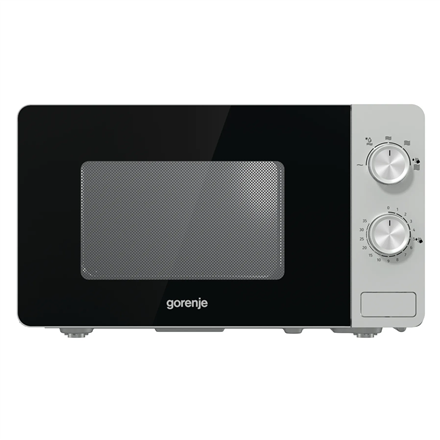 Gorenje | Microwave Oven | MO20E1S | Free standing | 20 L | 800 W | Silver|MO20E1S
