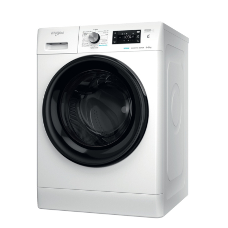 WHIRLPOOL Washing machine - Dryer FFWDB 864349 BV EE, 1400 rpm, Energy class D, 8kg - 6kg, Depth 54 cm, Inverter motor, Steam Refresh|FFWDB864349BVEE