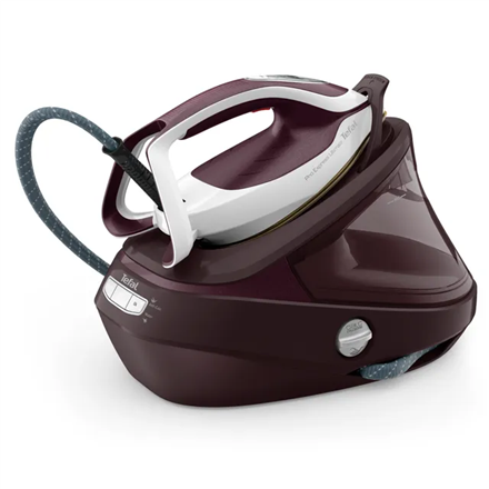 TEFAL | Steam Station Pro Express | GV9721E0 | 3000 W | 1.2 L | 7.9 bar | Auto power off | Vertical steam function | Calc-clean function | Burgundy|GV9721E0