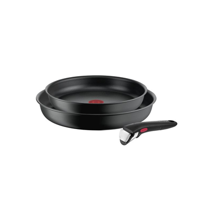 TEFAL | Frypan set | L7649253 Ingenio Ultimate | Frying | Diameter 24/28 cm | Suitable for induction hob | Removable handle | Black|L7649253
