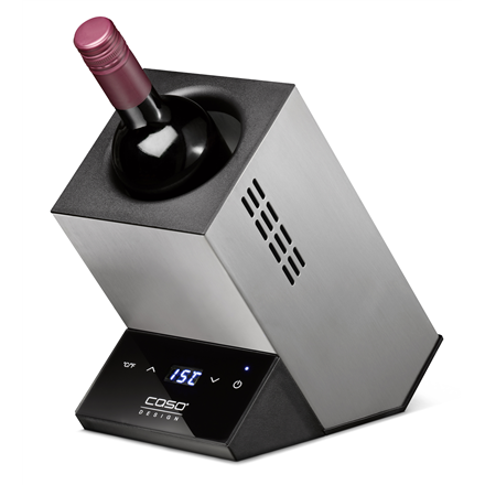 Caso | Wine cooler for one bottle | WineCase One | Energy efficiency class Not apply | Free standing | Bottles capacity 1 | Inox|00611