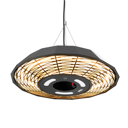 TunaBone | Electric Ceiling Infrared Patio Heater | TB2068C-01 | Patio heater | 2000 W | Number of power levels 1 | Suitable for rooms up to 20 m² | Black | IP45|TB2068C-01