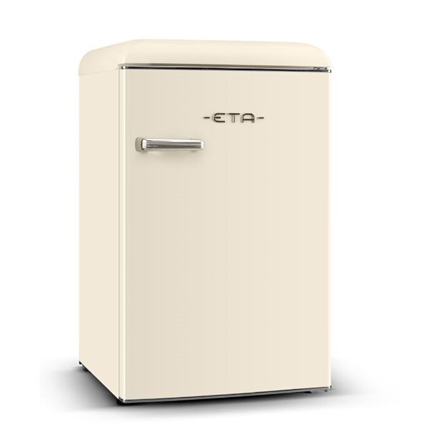 ETA | Refrigerator | ETA253590040E Storio retro | Energy efficiency class E | Free standing | Larder | Height 90 cm | Fridge net capacity 92 L | Freezer net capacity 18 L | 38 dB | Beige|ETA253590040E