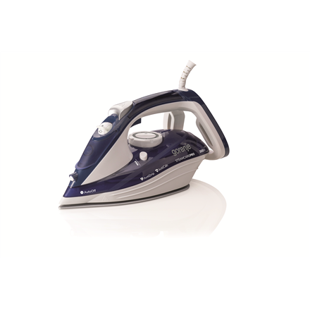Gorenje | Steam Iron | SIH2600BLC | Steam Iron | 2600 W | Water tank capacity 350 ml | Continuous steam 30 g/min | Steam boost performance 95 g/min | Blue/White|SIH2600BLC