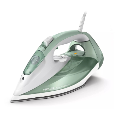 Philips 7000 Series Steam iron DST7012/70, 2600W, 45 g/min continous steam, 220g steam boost, vertical steam, SteamGlide Plus soleplate, drip stop, QuickCalc Release, 300 ml water tank|DST7012/70