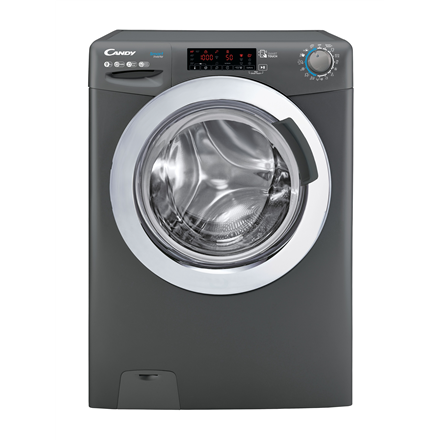 Candy | Washing Machine | CSS169TWMCRE/1-S | Energy efficiency class A | Front loading | Washing capacity 9 kg | 1600 RPM | Depth 53 cm | Width 60 cm | Display | LCD | Steam function | Near Field Communication (NFC) | Anthracite|CSS169TWMCRE/1-S