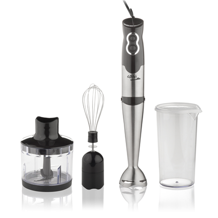 Gallet | Blender | Naucelle 3in1 GALMIX435 | Hand Blender | 500 W | Number of speeds 2 | Chopper | Ice crushing | Black/Stainless steel|GALMIX435