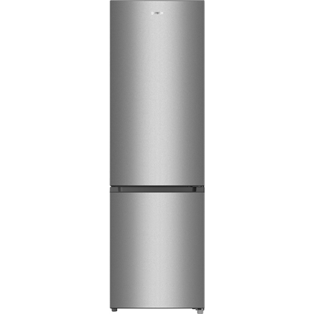 Gorenje Refrigerator | RK4182PS4 | Energy efficiency class E | Free standing | Combi | Height 180 cm | Fridge net capacity 198 L | Freezer net capacity 71 L | 39 dB | Grey|RK4182PS4