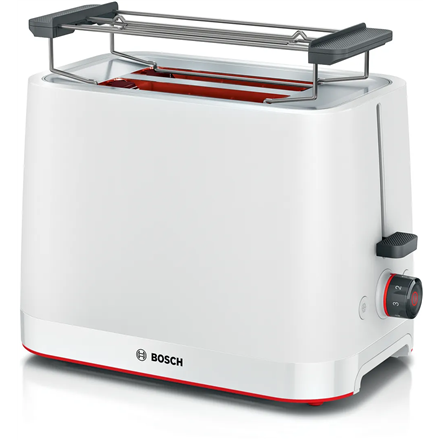 Bosch Compact Toaster | TAT3M121 MyMoment | Number of slots 2 | Housing material Plastic | White|TAT3M121