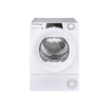 Candy Dryer Machine | ROE H8A2TE-S | Energy efficiency class A++ | Front loading | 8 kg | Big Digit | Depth 61.1 cm | White|ROE H8A2TE-S