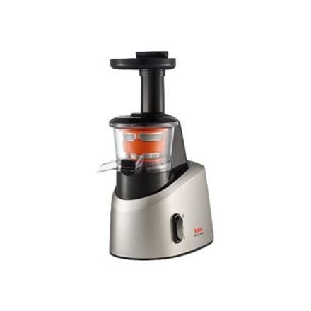 TEFAL | Slow Juicer | ZC255B38 | Type Electric | Silver/ black | 200 W | Extra large fruit input | Number of speeds 2 | 82 RPM|ZC255B38