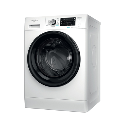 Whirlpool Washing machine | FFD 9489 BV EE | Energy efficiency class A | Front loading | Washing capacity 9 kg | 1400 RPM | Depth 63 cm | Width 59.5 cm | LCD | Steam function | White|FFD 9489 BV EE