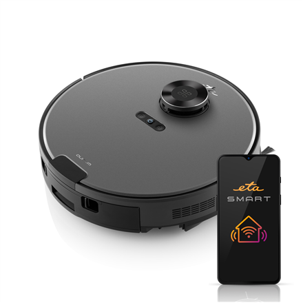 ETA | Robot Vacuum Cleaner | Aurum ETA524190000 | Wet&Dry | Operating time (max) 240 min | Li-ion | 5200 mAh | Dust capacity 0.25 L | Grey|ETA524190000