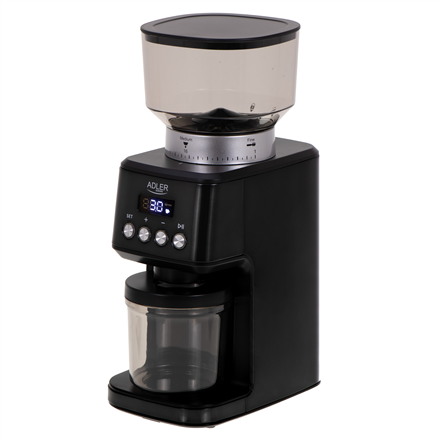 Adler Burr Coffee Grinder | AD 4300 | 180 W | Coffee beans capacity 300 g | Black|AD 4300