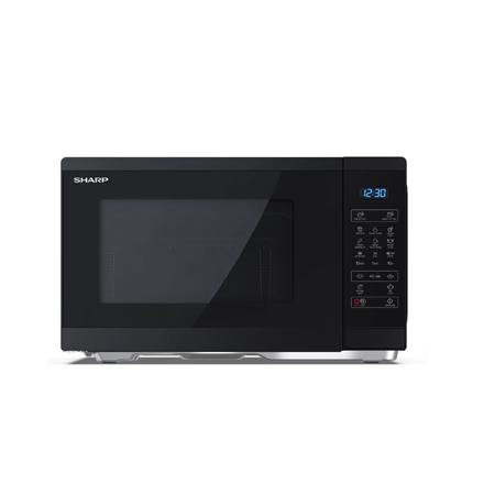 Sharp | Microwave Oven with Grill | YC-MG252AE-B | Free standing | 25 L | 900 W | Grill | Black|YC-MG252AE-B