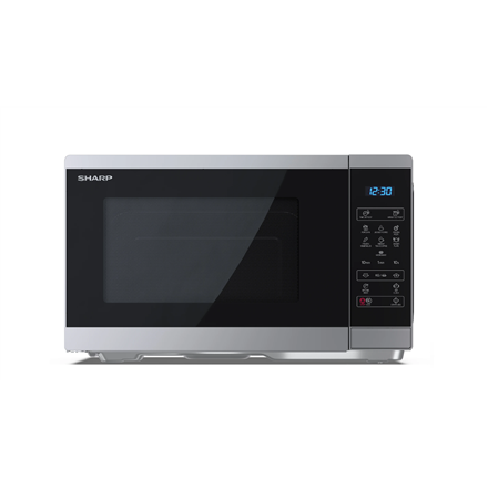Sharp | Microwave Oven | YC-MS252AE-S | Free standing | 25 L | 900 W | Silver|YC-MS252AE-S