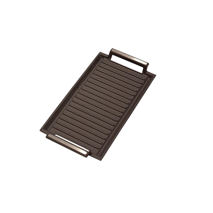 CATA | BBQ grill for induction, 22.8 x 43.2 x 3.8 cm | Black|03017400