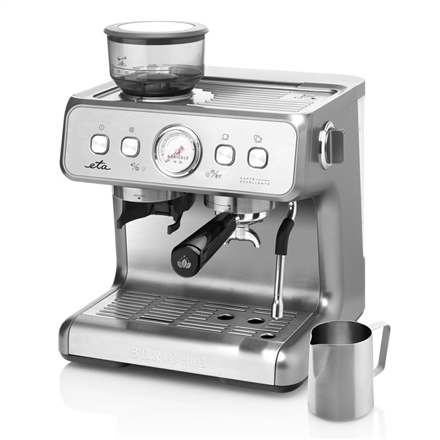 ETA Espresso Coffee Maker | ETA718190000 BARICELO | Pump pressure 15 bar | Semi-automatic | 1550 W | Stainless Steel|ETA718190000