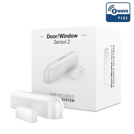 Fibaro | Door/Window Sensor 2 | Z-Wave | White|FGDW-002-1 ZW5 EU