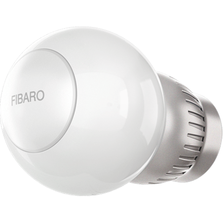 Fibaro | Radiator Thermostat Head | Z-Wave | White|FGT-001 ZW5 ZWE EU