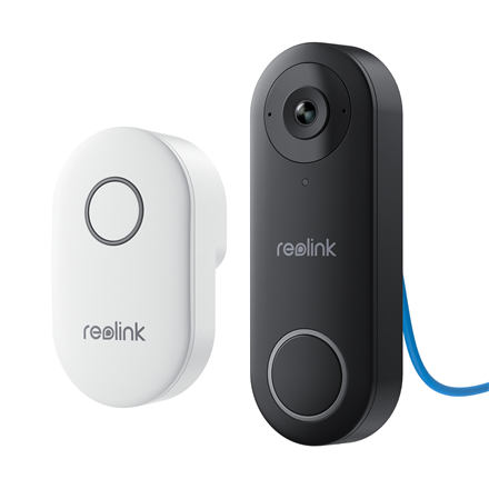Reolink | D340P Smart 2K+ Wired PoE Video Doorbell with Chime|VDB2K01WD